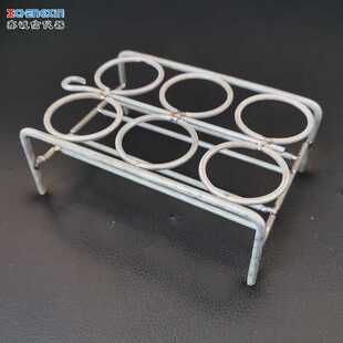 鹤壁厂家直供6孔x45mm粘结支架 马弗炉耐温坩埚架 镍铁支架 现货