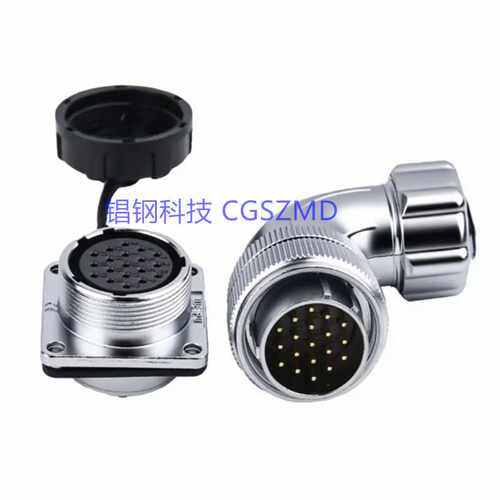 WS20J7TQ螺纹系列Male Female Plug Socket 连接器24PIN