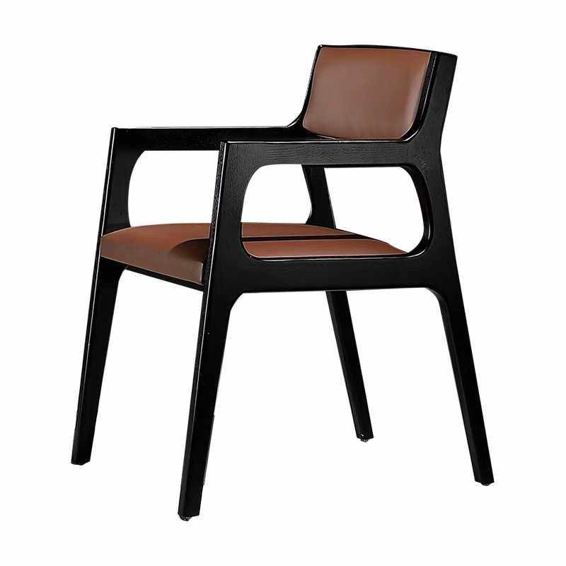 北欧实木餐椅现代简约轻奢极简家用餐厅酒店会议室洽谈休闲椅子,3C数码配件,摄像机配件,淘宝优惠券,粉丝福利购,淘宝优惠卷