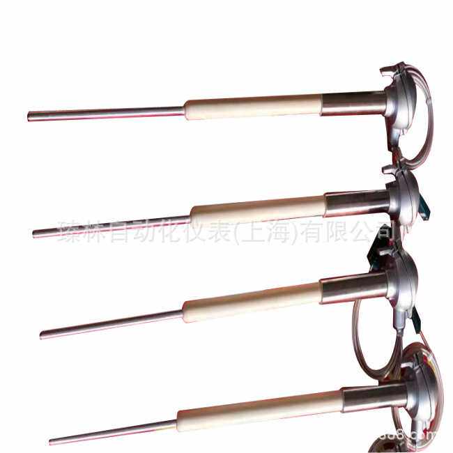 R型铂金套管热电偶 玻璃容器测温用