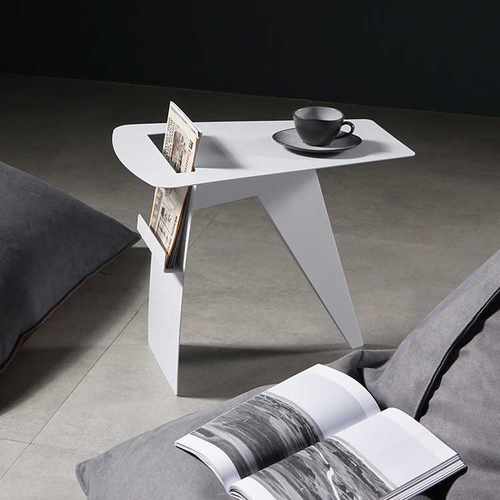 设计师创意小茶几不规则边几北欧铁艺简约风小户型沙发现代床头几