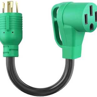 30R母 30P公对L14 3叉对4叉转接头 30安培发电机转接线TT 1.64ft