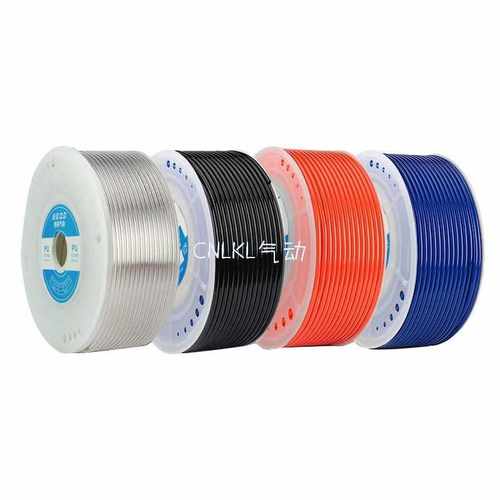 PU管气管塑料管8X5气管10*6.5气动空压机气管透明管蓝色红色黑