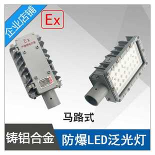 马路式 壁挂支架吊杆式 80W防爆免维护LED泛光灯吸顶式 防爆灯BAT55