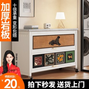 厨房多功能置物架落地多层收纳z架家用微波炉收纳柜餐边柜储物柜