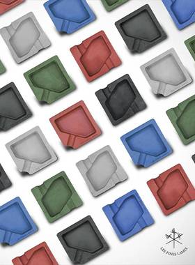 法国Les fine Lames Dyad混凝土烟灰缸双砂浆雪茄烟灰缸