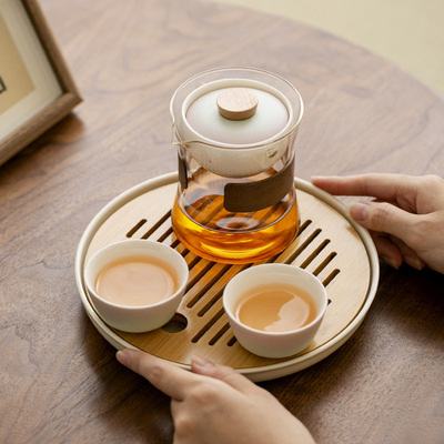 陶瓷茶盘壶冲柑泡具自动懒