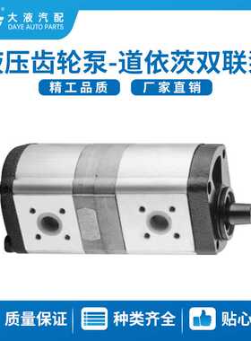道依茨 双联泵 18CC+12CC 转向助力泵 液压齿轮泵厂家直销