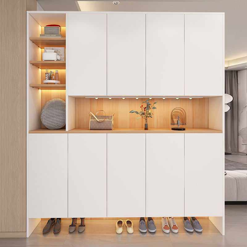 实木奶油风鞋柜收纳柜一体家用客厅入户简约时尚储物柜网红玄关柜,电子元器件市场,其它元器件,淘宝优惠券,粉丝福利购,淘宝优惠卷