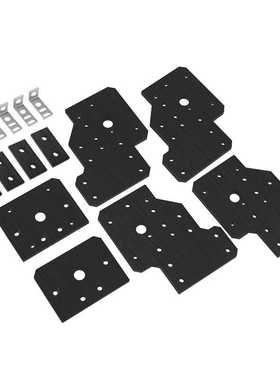 OpenBuilds CNC 雕刻机 WorkBee Plate Set 构建板 End Cap固定板