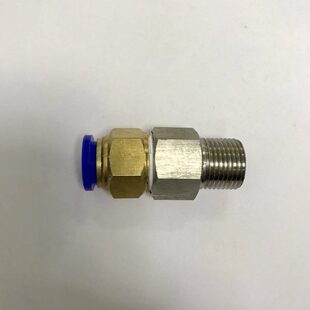 m18x1.5 气管快插接头 外螺纹m18x1.5 接pu气管 有6mm 8mm 10mm..