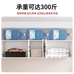 简约现代储物顶柜支持.定制挂式 吊柜墙上挂柜壁柜厨房吊柜挂墙式