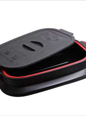 邦宁37L伸缩置物箱 折叠伸缩桶 钓鱼水桶 黑色带盖 汽车用品