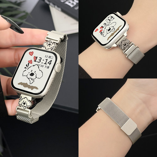 靓戴vivowatchgt2表带米兰磁吸