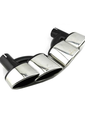 专用于奔驰C200/W204汽车改装尾喉 WALD奔驰不锈钢尾嘴尾喉尾咀