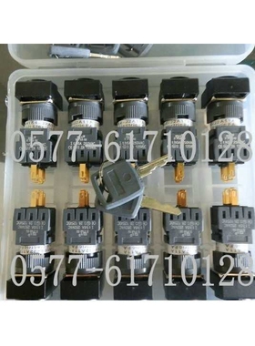 钥匙开关AH165 AH164-J2A11A L5G22E3 J2A22A /SJ2A SJ3E