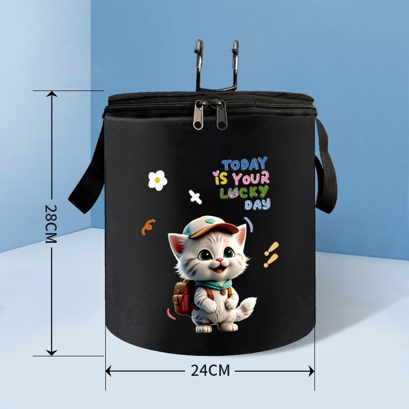 自行车车筐防水两用车篮子电动车帆布折叠L车篓挂篮旅行车单车菜