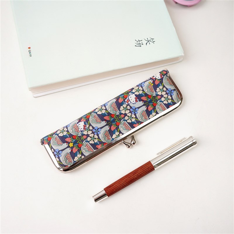 libertfy钢笔盒口金笔袋贵重钢笔保护套便携小容量笔盒唇釉收纳包