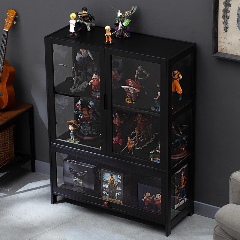 手办展示盒盲盒收纳展示架泡泡玛特积木J亚克力乐高置物架展示柜