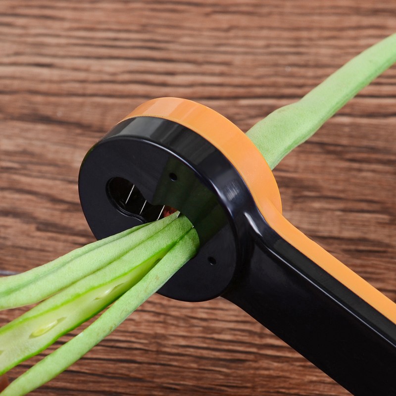 家用多功能豆角切丝器切菜器v四季豆辣椒芹菜切丝神器刨丝厨房工