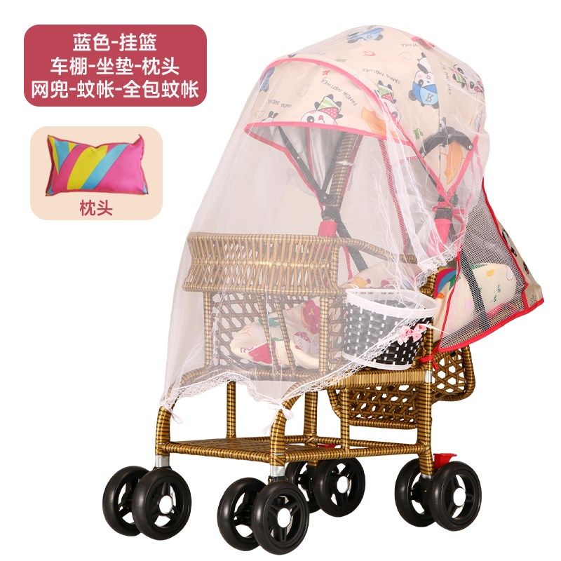 藤椅婴儿推车可坐可躺仿藤车宝宝夏天夏季超轻便竹藤婴儿童小推车,婴童用品,四轮推车,淘宝优惠券,粉丝福利购,淘宝优惠卷
