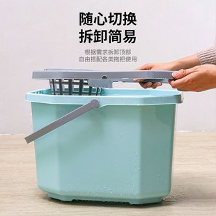 加厚地拖桶家f用储水塑料拖把桶旋转懒人挤水拖地桶拖布桶拧水单