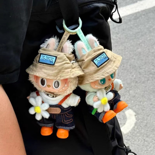 Labubu拉布布衣服一二三代娃衣搪胶公仔衣服潮衣labubu玩偶着替