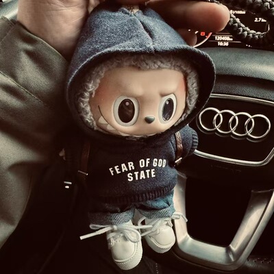 labubu娃衣拉布布衣服套装