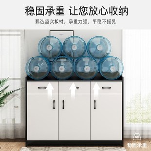 餐边柜客厅靠g墙一体茶水柜储物柜家用收纳置物架简约多功能备餐