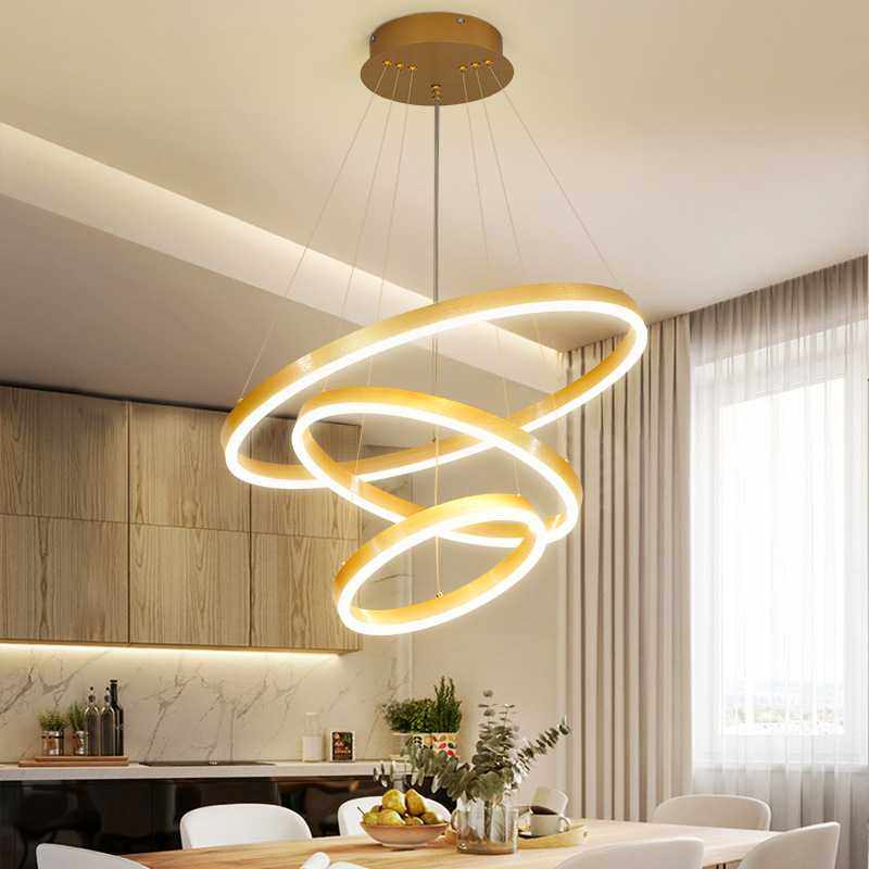 后现代轻奢餐厅吊灯现代简约环形家用客厅led灯别墅楼梯大厅灯饰,鲜花速递/花卉仿真/绿植园艺,其它园艺用品,淘宝优惠券,粉丝福利购,淘宝优惠卷