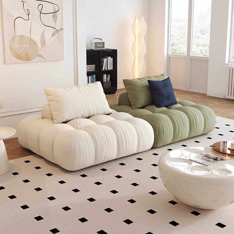 北欧设计师模块拼色懒人沙发大小户型客厅奶油风泡芙自由组合沙发,鲜花速递/花卉仿真/绿植园艺,其它园艺用品,淘宝优惠券,粉丝福利购,淘宝优惠卷