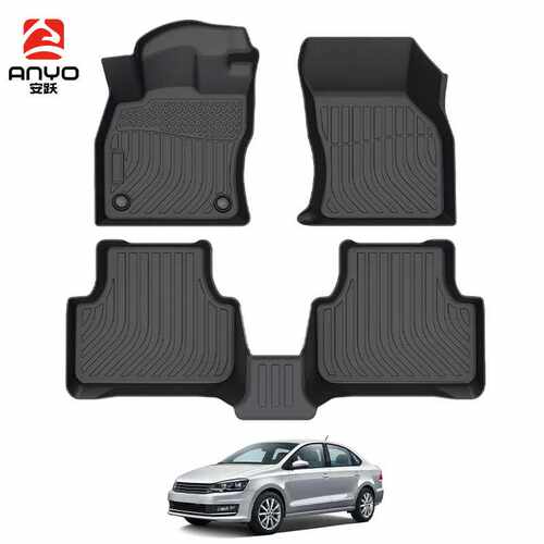 适用于大众速腾Volkswagen Vento 2019-2025  跨境TPE汽车脚垫