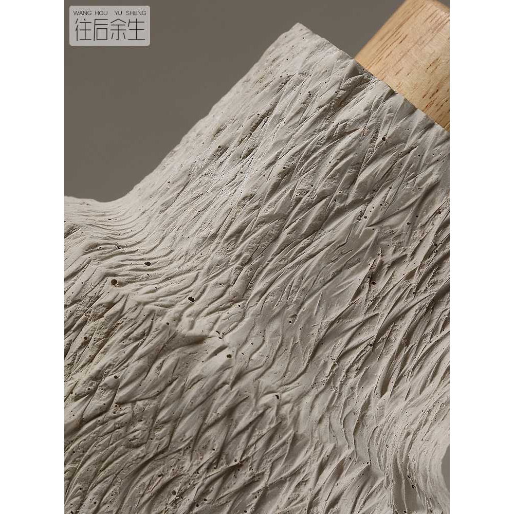 奶油侘寂风卧室床头吊灯原木餐厅民宿创意个性吧台茶室装饰灯具