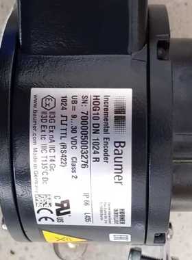 德国堡盟baumer编码器EAL580-SV6.5WEC.13160.A原装进口