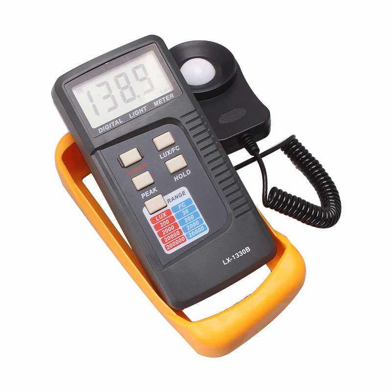 盛测高精度大量程手持分体式数字照度计LX1330B