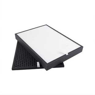 W空气净化器滤网集尘HEPA活性炭滤芯 适配夏普FU A80A