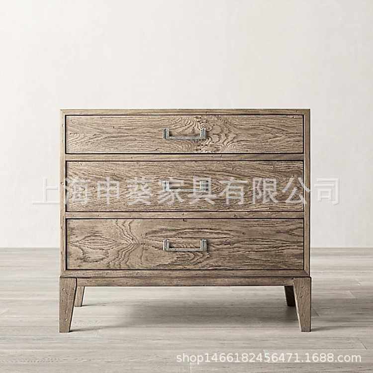 北欧简约实木原木色储物收纳单双人床主卧床头柜别墅样板房,电子元器件市场,其它元器件,淘宝优惠券,粉丝福利购,淘宝优惠卷