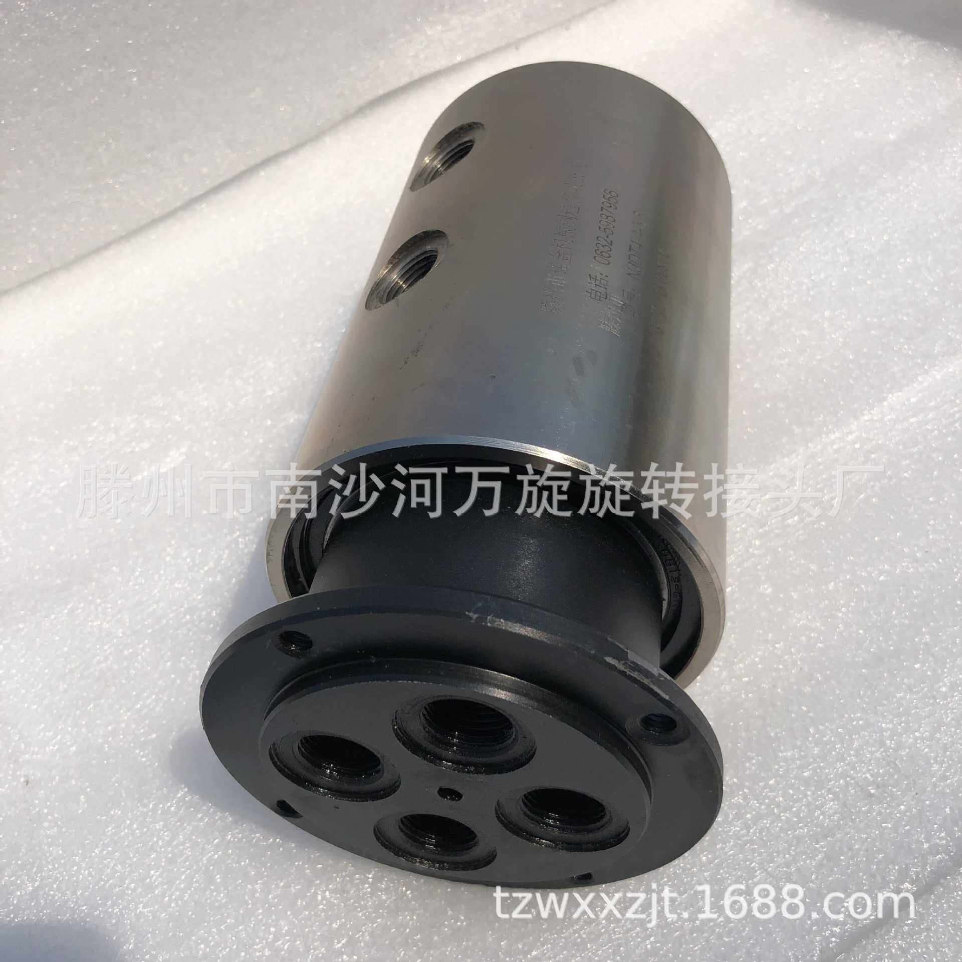 多通路1V2外螺3通4通旋转头液压2路通旋转接头卷曲机用