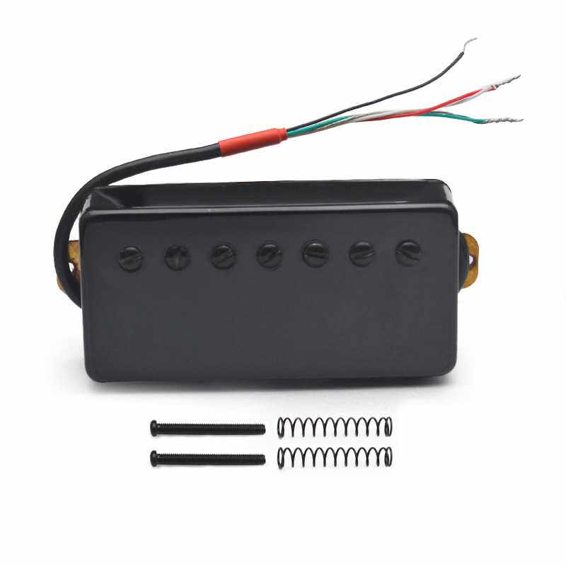 七弦LP电吉他双线圈拾音铜壳拾音器7弦拾音器5线双线圈可切单