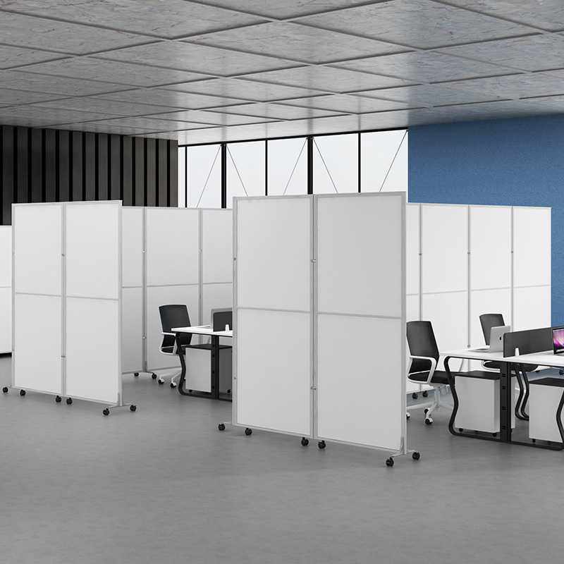 办公屏风可折叠移动隔断办公室车间高隔断挡板学校活动折叠屏风,3C数码配件,摄像机配件,淘宝优惠券,粉丝福利购,淘宝优惠卷