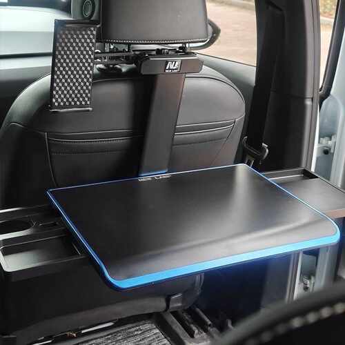 汽车内餐桌板车载小桌板折叠桌后座椅后排车用车上吃饭桌电脑桌子