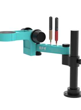 RF4显微镜支架螺丝起子孔位方便放置操作，前后旋转360°RF-FO19