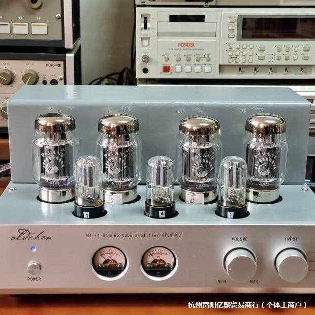 老陈胆机kt88-k3大功率推挽胆机手工搭棚发烧电子管HiFi功放厂家