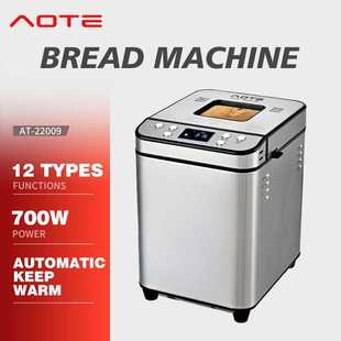 AOTE跨境家用全自动面包机懒人和面发酵机和面机bread maker