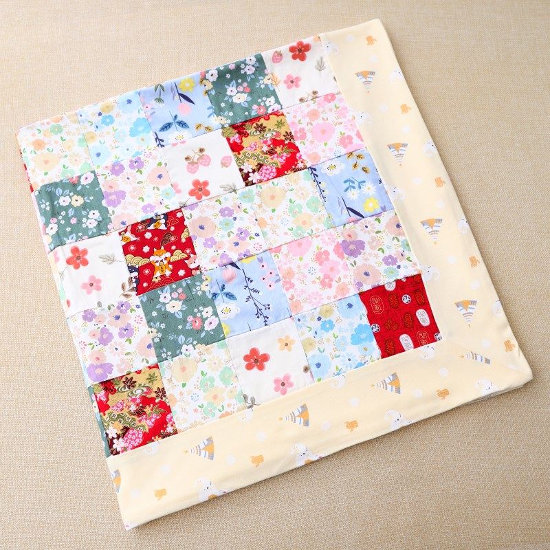 宝宝纯棉百家被被套成品被罩初生婴儿被子百家被百福抱被被罩,婴童用品,被子/被芯,淘宝优惠券,粉丝福利购,淘宝优惠卷