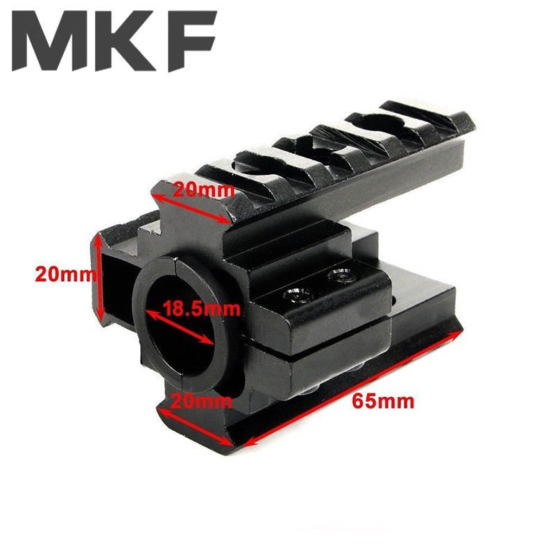 14Mm-27Mm金属圆管夹C激光手电筒夹21mm轨道管夹
