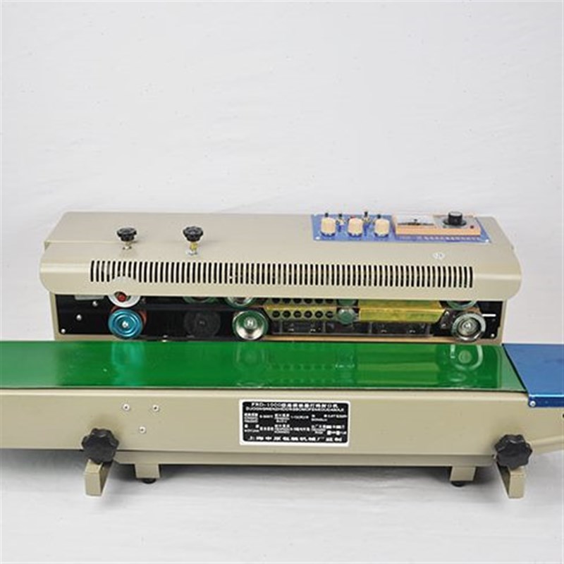 自动封口机 墨轮有色 印字  v连续式封口机  FRD-1000 带打码