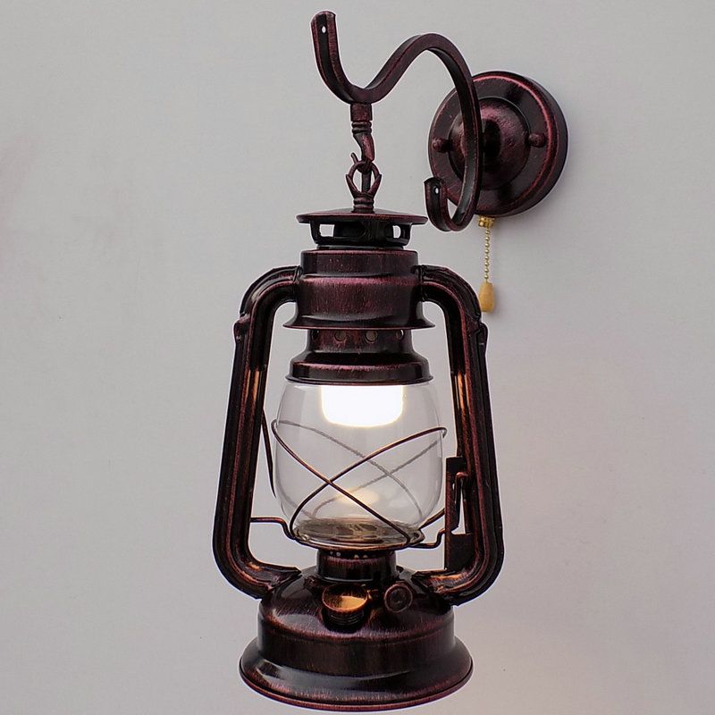 仿古古铜色马灯煤油灯户外阳台围I墙庭院走廊灯饰灯具包邮