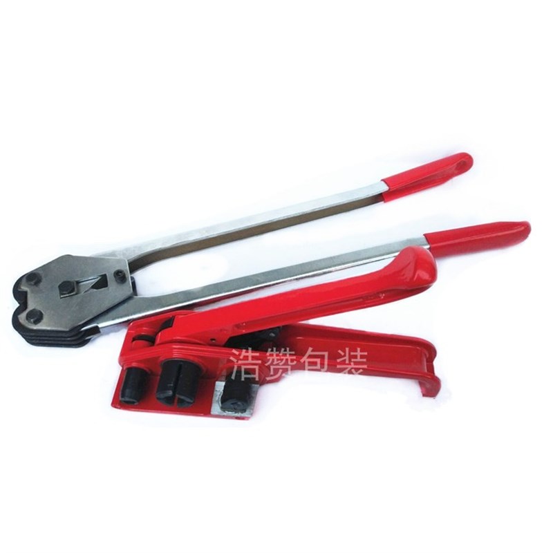 塑钢打包带d,手动捆扎机,扣接式接头,10kg打包带,可携式包装工具