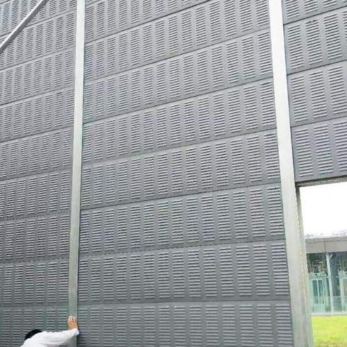 工厂隔音板车间厂房厂界工业隔声屏障机器设备隔音板室外吸音板墙